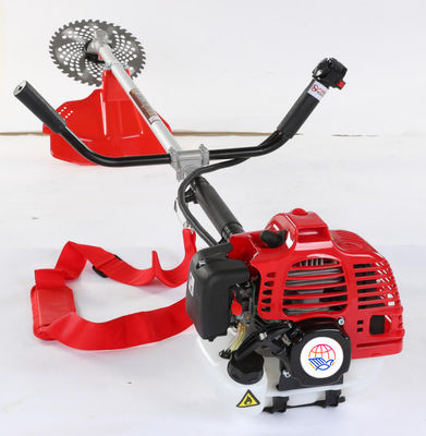 качество  2-Stroke 52cc Gasoline Grass Cutter Brush Cutter Grass Cutter Trimmer Machine cg520 for sale завод